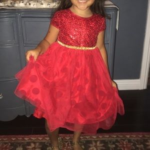Dress red tutu